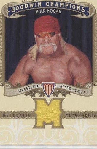 2012 Upper Deck Goodwin Champions - Hulk Hogan #M-HH
