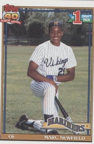 1991 Topps - Marc Newfield #529