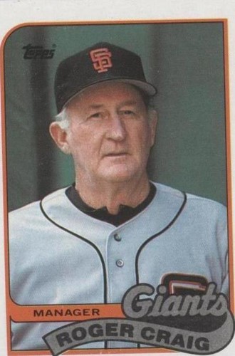 Roger Craig #744 Topps 1989 Baseball Card (San Francisco