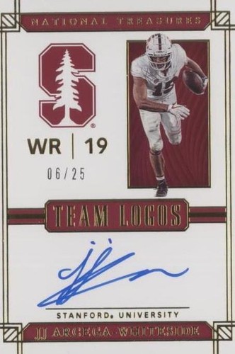 2019 Panini National Treasures Collegiate J.J. Arcega-Whiteside #11