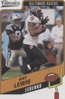 2021 Panini Classics Ray Lewis #101