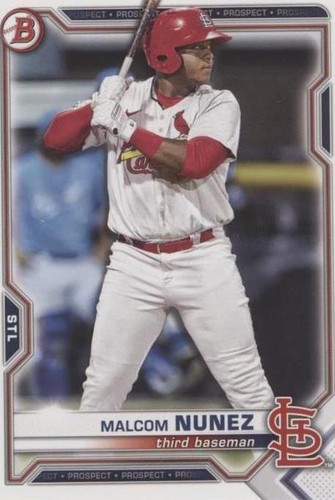 2021 Bowman Draft - Malcom Nunez #BD-56