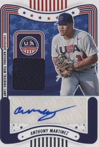 2024 Panini Stars and Stripes - Anthony Martinez #SM-AM