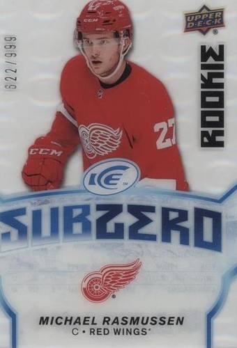 2018-19 Upper Deck Ice - Michael Rasmussen #SZ-38