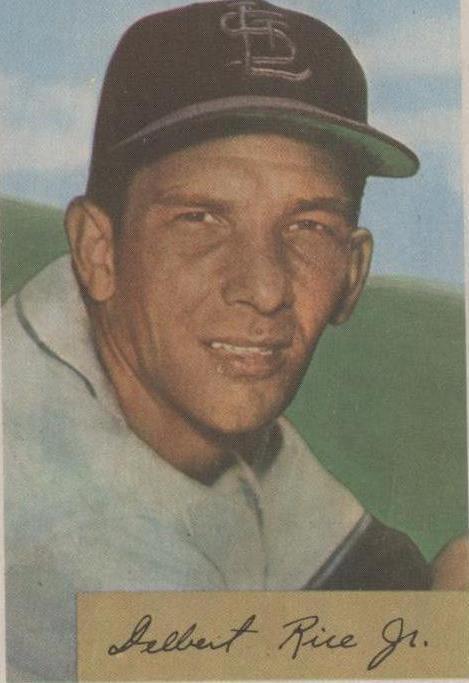 1954 Bowman - Del Rice #30