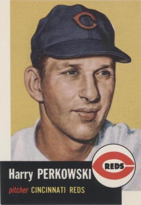 1991 Topps Archives The Ultimate 1953 Set - Harry Perkowski #236
