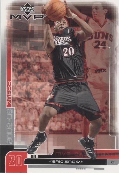 MVP de cubierta superior 2002-03 - Eric Snow #134