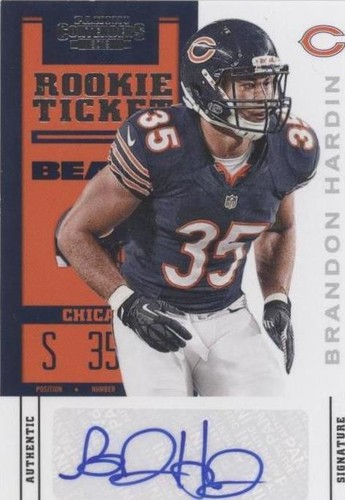 2012 Panini Contenders Brandon Hardin #108