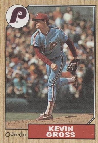 1987 O-Pee-Chee - Kevin Gross #163