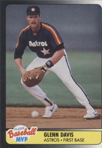 1990 Fleer Baseball MVP - Glenn Davis #10