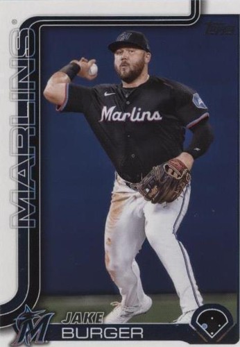 2025 Topps Series 1 - Jake Burger #330