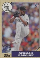 2017 Topps - German Marquez #87-166