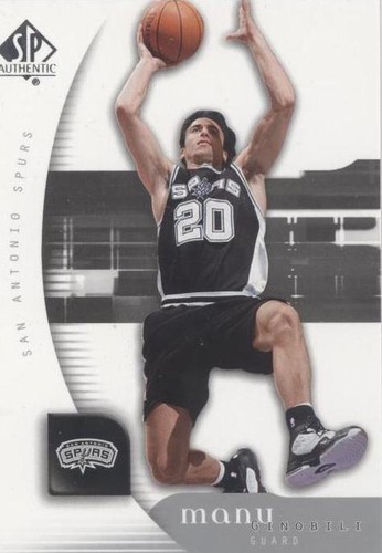 2005-06 SP Authentic - Manu Ginobili #76