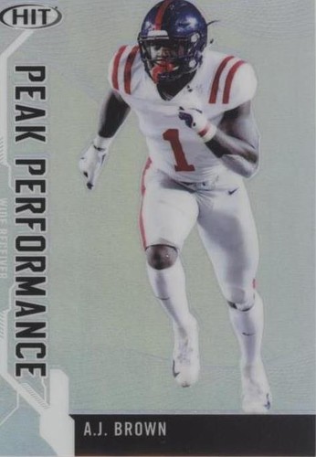 2019 Sage Hit Premier Draft A.J. Brown #PK-AJB
