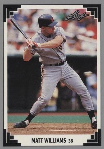 1991 Leaf - Matt Williams #93