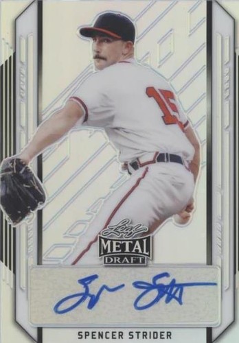 2021 Leaf Metal Draft - Spencer Strider #BA-SS2