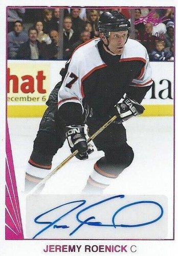 2017-18 Leaf - Jeremy Roenick #BA-JR1