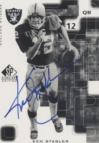 1999 SP Signature Edition Ken Stabler #KS