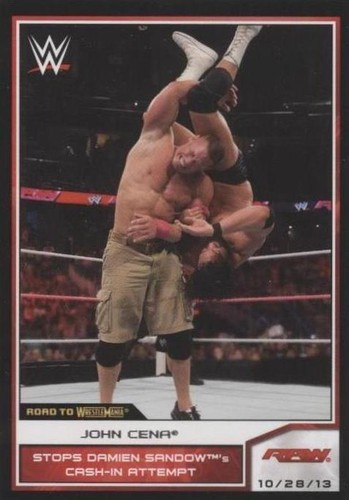 2014 Topps WWE Road to Wrestlemania - John Cena #53