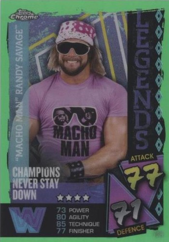 2021 Topps Chrome WWE Slam Attax - Randy Savage #294