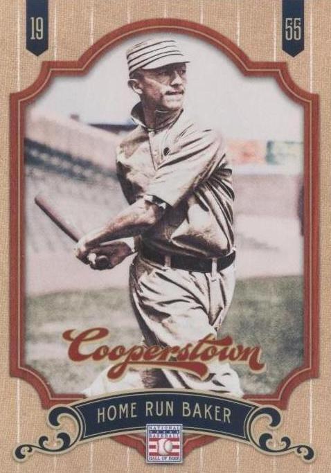 2012 Panini Cooperstown - Home Run Baker #154