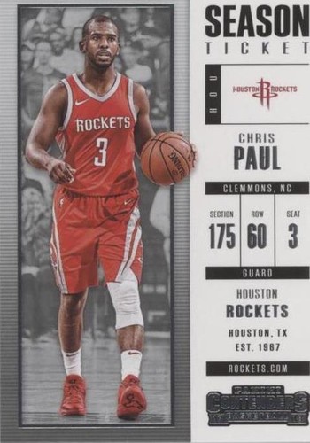 2017-18 Panini Contenders - Chris Paul #38