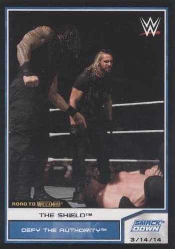 2014 Topps WWE Road to Wrestlemania - The Shield #88