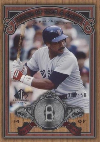 2006 SP Legendary Cuts - Jim Rice #WG-RI
