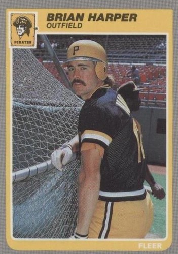 1985 Fleer - Brian Harper #466