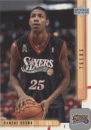 2001-02 Upper Deck - Damone Brown #350