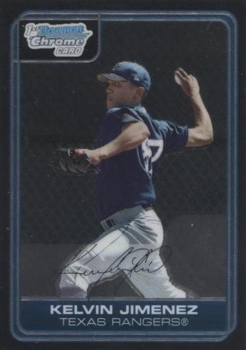 2006 Bowman Chrome - Kelvin Jimenez #BC85