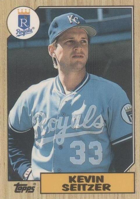 1987 Topps Traded - Kevin Seitzer #111T