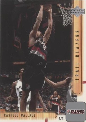 2001-02 Upper Deck - Rasheed Wallace #136