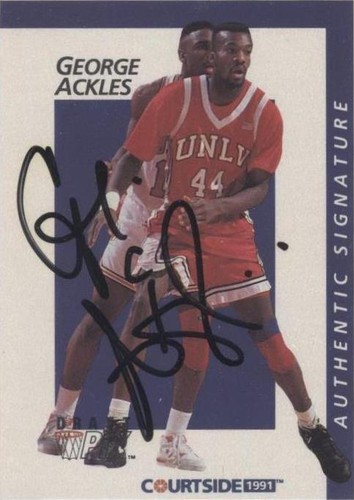 1991 Courtside Draft Pix - George Ackles #2