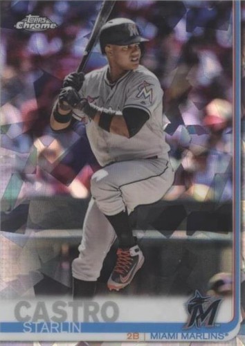 2019 Topps Chrome Sapphire Edition - Starlin Castro #482