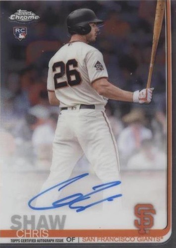 2019 Topps Chrome - Chris Shaw #RA-CS