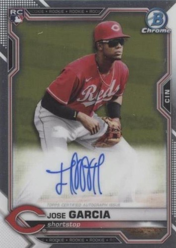 2021 Bowman Chrome - Jose Garcia #BCRA-JG