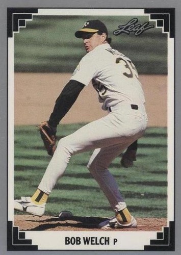 1991 Leaf - Bob Welch #64