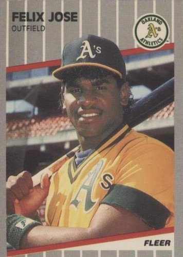 1989 Fleer - Felix Jose #15