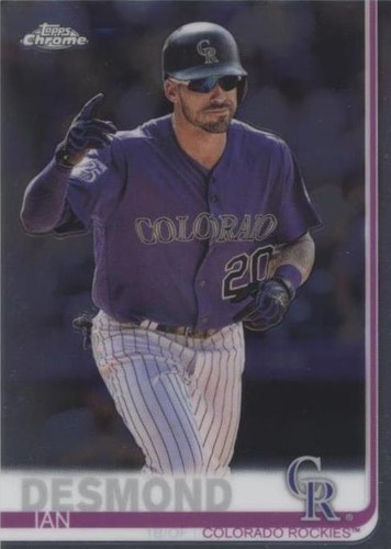デルモンテ ページ 2019 topps chrome baseball ian desmond xfractor #113 | eBay