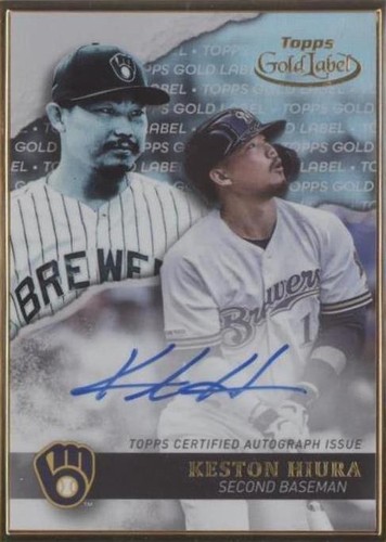 2020 Topps Gold Label - Keston Hiura #GLA-KH
