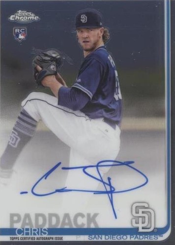 2019 Topps Chrome - Chris Paddack #RA-CPA