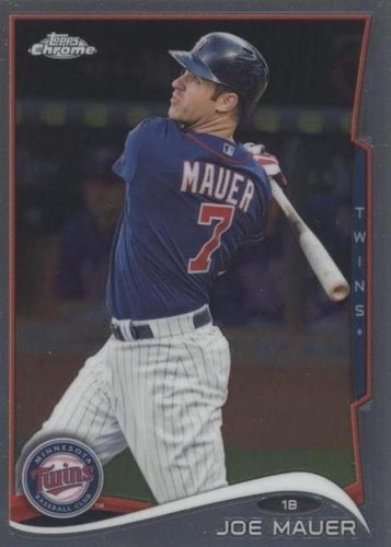 2014 Topps Chrome - Joe Mauer #144