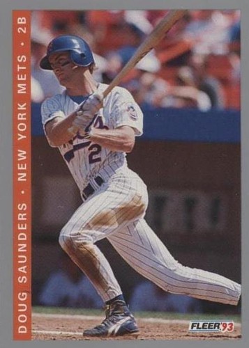 1993 Fleer Final Edition - Doug Saunders #F-105