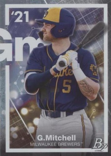 2021 Bowman Platinum - Garrett Mitchell #PE-21