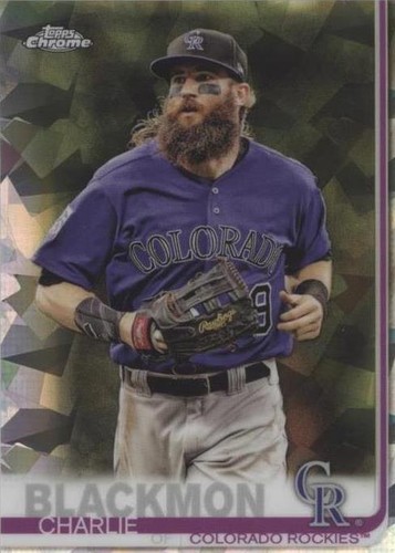 2019 Topps Chrome Sapphire Edition - Charlie Blackmon #16