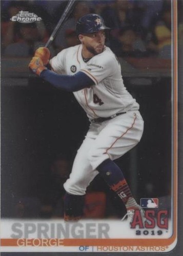 2019 Topps Chrome Update Series - George Springer #78