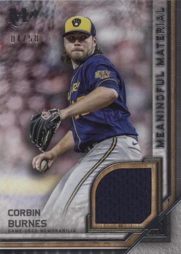 2023 Topps Museum Collection - Corbin Burnes #MMR-CBU