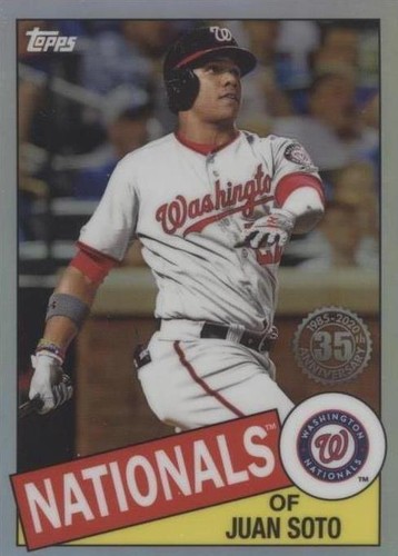 2020 Topps Chrome - Juan Soto #85TC-3