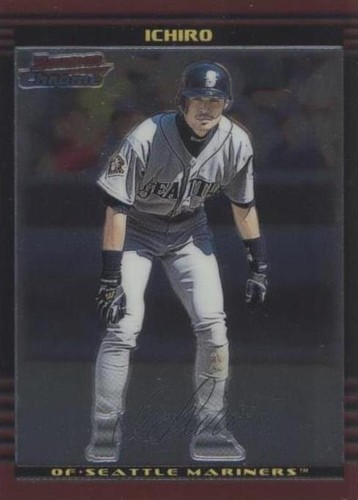2001 BOWMAN DRAFT ICHIRO PSA 10 RC イチロー 2001 Bowman Chrome Ichiro Suzuki (Refractor-Japanese) | PSA